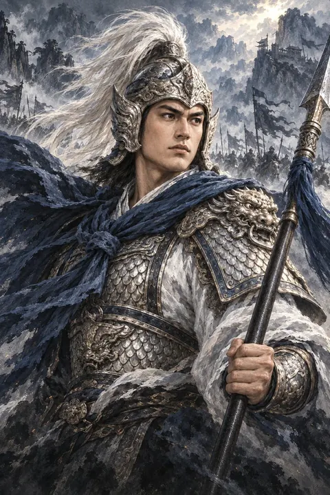 Zhao Yun original card art